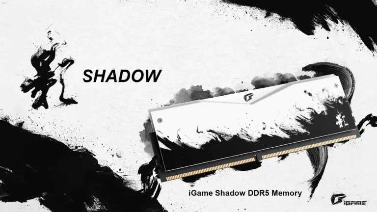 iGame Shadow DDR5: COLORFUL’s Stunning Memory Redefines Speed!