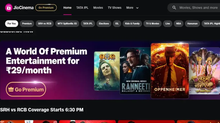 JioCinema Premium