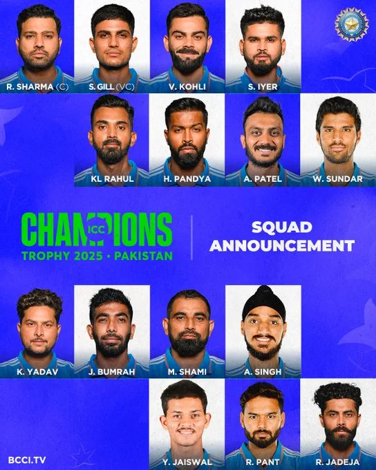 ICC Champions Trophy 2025