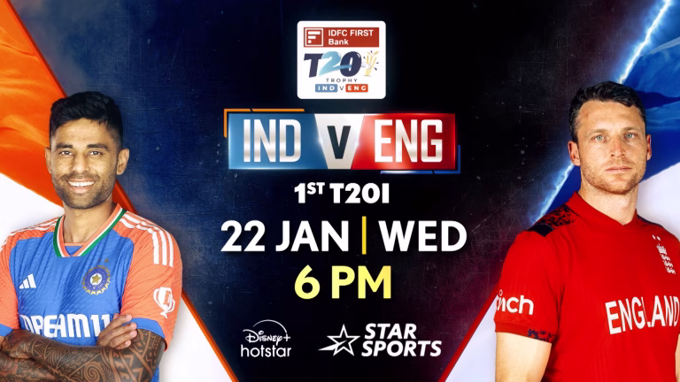 India vs England 1st T20: Preview, Prediction and Where to Watch the Match Live?