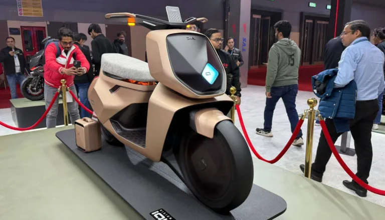 TVS Motor Unveils Groundbreaking Concepts at Bharat Mobility Global Expo 2025: Vision iQube, iQube ST, and Jupiter CNG