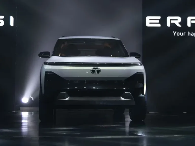 Tata Sierra ICE Unveiled in Near-Production Form, Set to Launch in 2025