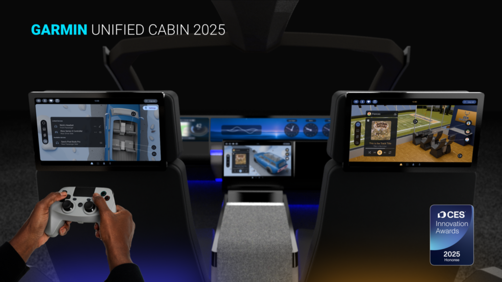 Garmin and Qualcomm Redefine In-Vehicle Experiences with Unified Cabin 2025