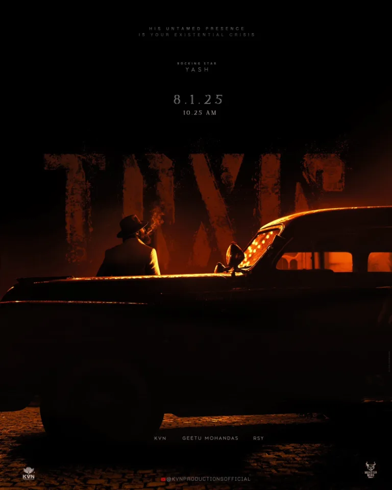 Toxic First Look: Yash Unveiled as Charismatic Underworld Kingpin in Geetu Mohandas’ Thrilling Action Drama