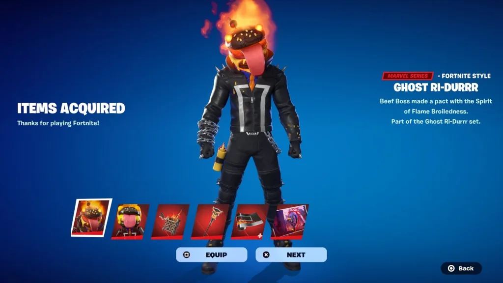 Ghost Ri-Durrr Skin Free in Fortnite