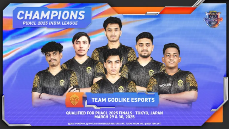 GodLike Esports’ Epic Triumph at Pokémon UNITE ACL 2025: Champions on a Mission to Japan