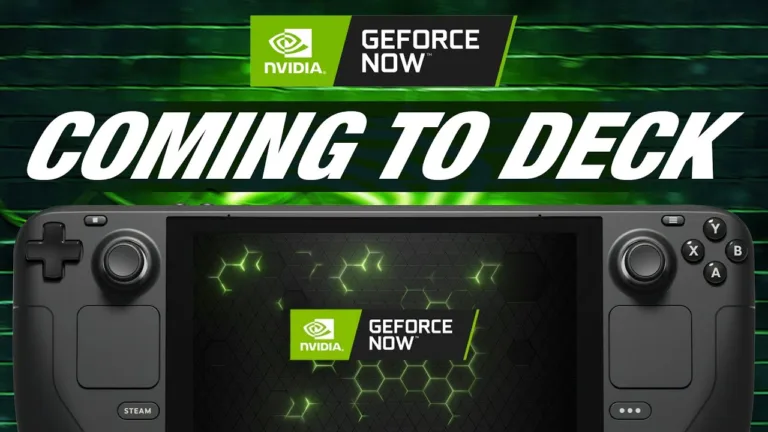 Nvidia GeForce Now App Coming to Steam Deck: Cloud Gaming Boost