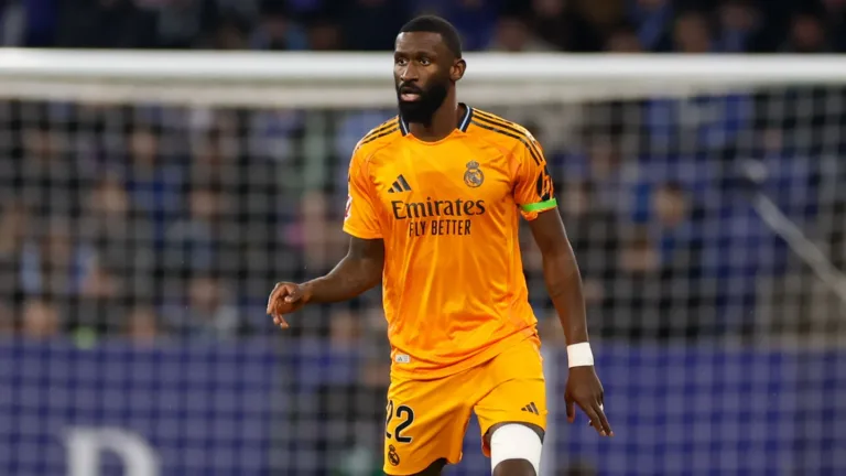 Real Madrid Defender Antonio Rudiger Set for A 2 Week Injury Layoff After Hamstring Blow