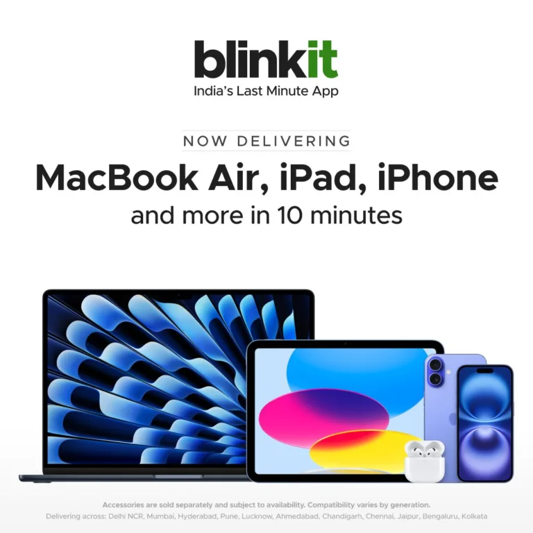 10-Minute Apple Delivery: How Blinkit is Revolutionizing Tech Shopping in India