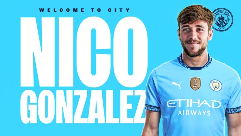 Manchester City Sign Nico Gonzalez in Deadline Day Deal: City's Fourth Winter Signing