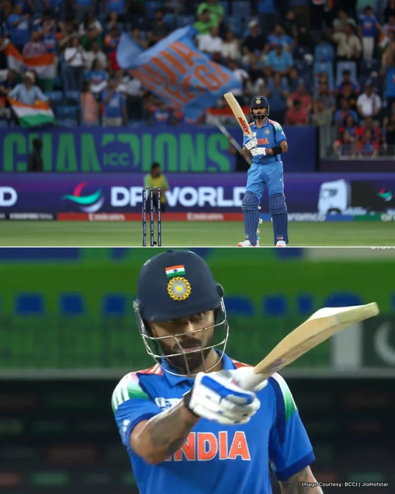 IND vs PAK: Virat Kohli's 82nd Century & 1st ever in Champions Trophy wins it for India