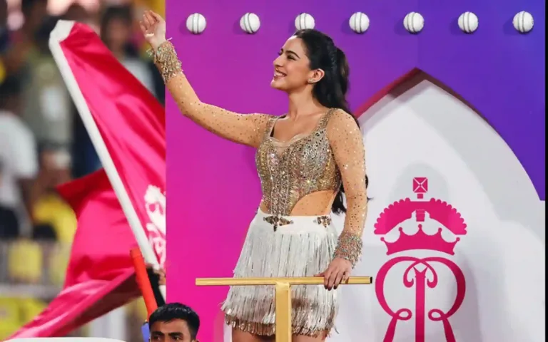 Sara Ali Khan Steals the Show at IPL 2025 RR vs CSK Match
