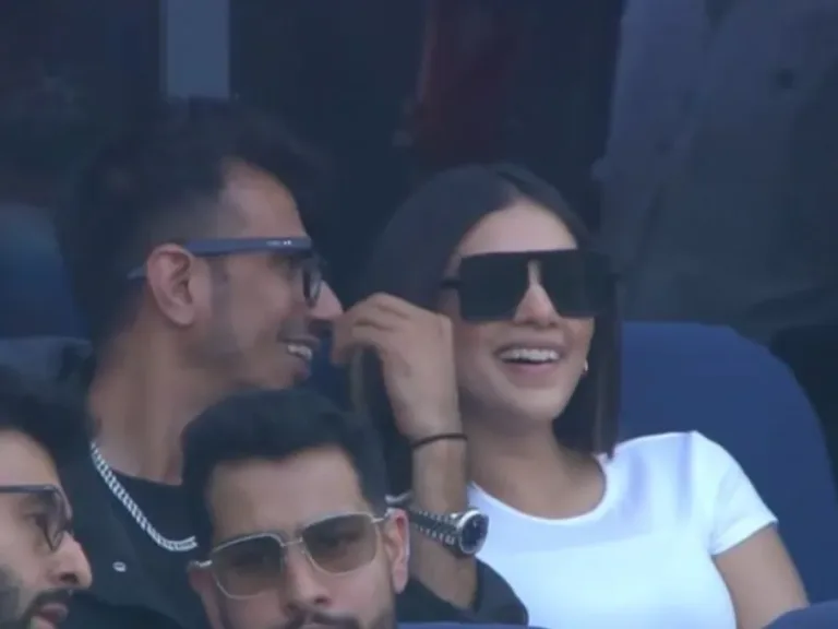 IND vs NZ: Yuzvendra Chahal spotted with a Mystery Woman at Champions Trophy Final