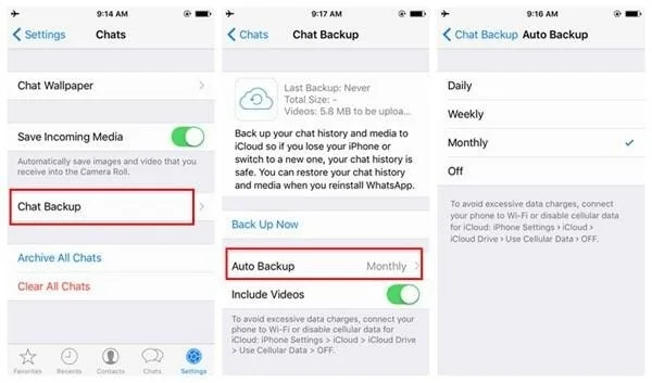 How to Stop WhatsApp Backup