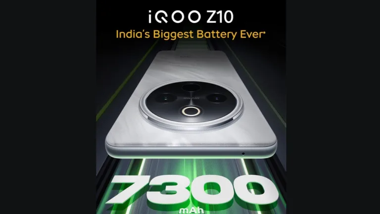 iQOO Z10 5G with 7300mAh Monster Battery Launching in India On this Date!