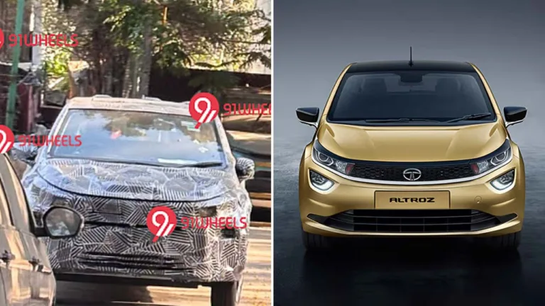 2025 Tata Altroz Facelift Spotted Again – New Design, More Features & Tech!
