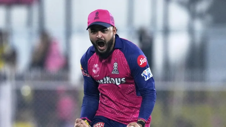Riyan Parag Faces Fine for Code of Conduct Violation During IPL Faceoff with CSK