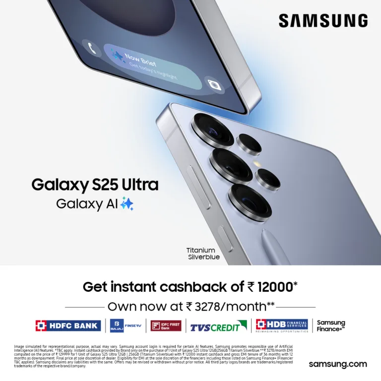 Samsung Announces Special Offers on Galaxy S25 Ultra in India