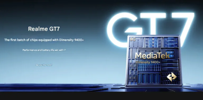 Realme GT7 Storms the Tech World with Dimensity 9400+ Muscle