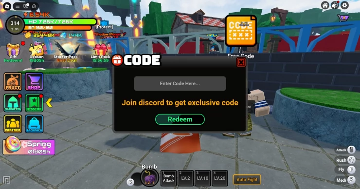 Anime fruit codes 1