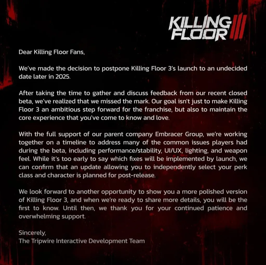 Killing floor 3 2