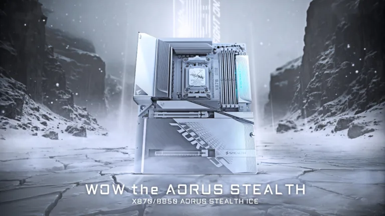 GIGABYTE STEALTH ICE Series: The Future of All-White, Cableless PC Builds Is Here