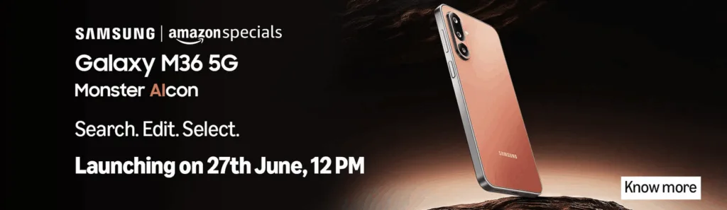 Galaxy m36 teaser