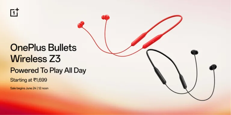 OnePlus Bullets Wireless Z3 Launched at only ₹1,699