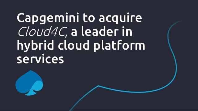 Capgemini acquires cloud4c 1