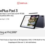 OnePlus Pad 3 Price in India: Premium Android Tablet with Flagship Performance