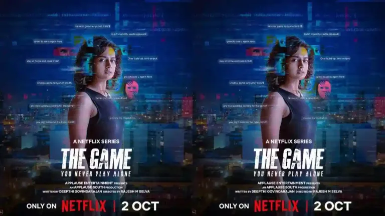 Netflix’s “The Game: You Never Play Alone” – Shraddha Srinath Headlines Tamil OTT’s Most Anticipated Thriller