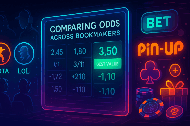 Comparing esports odds across bookmakers