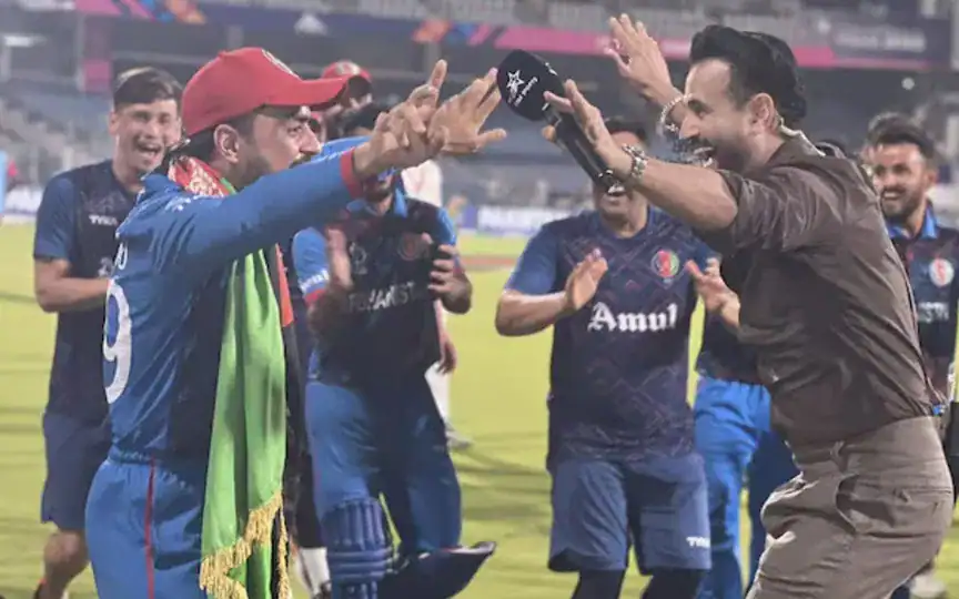 Rashid khan and irfan pathan