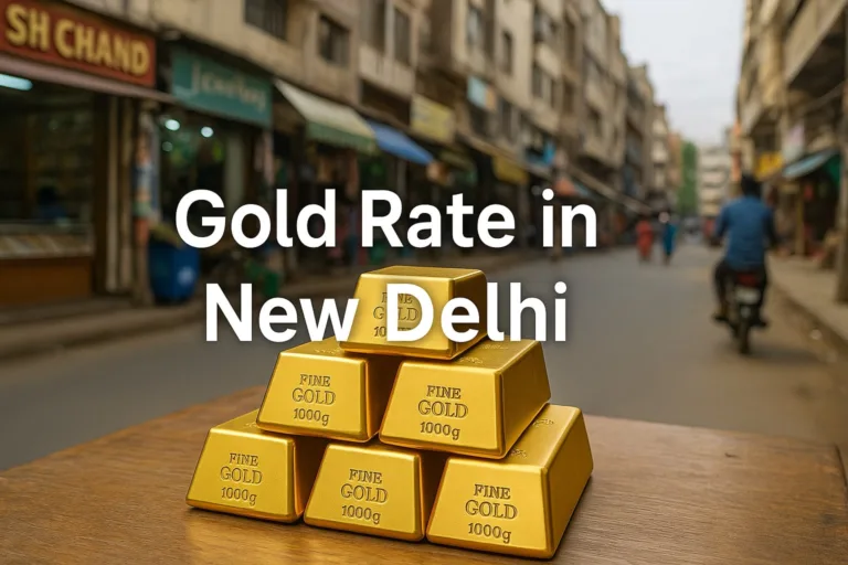 Gold Rate in New Delhi