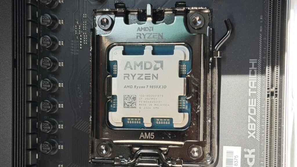 Ryzen 7 9850X3D