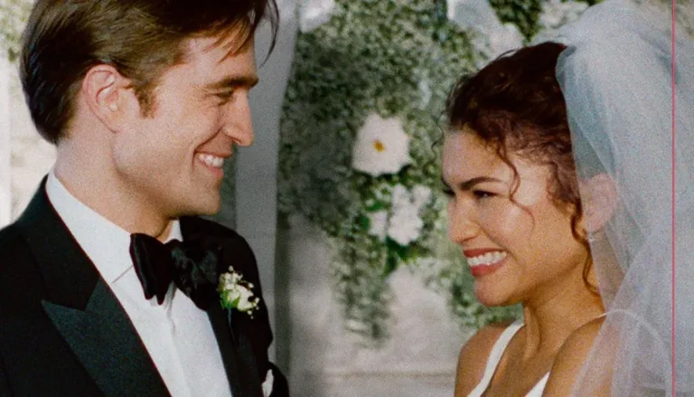 A24’s The Drama Releases a Creepy Wedding Video of Zendaya & Robert Pattinson !