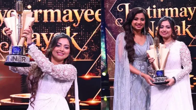 Jyotirmayee Nayak Crowned Indian Idol 16 Champion