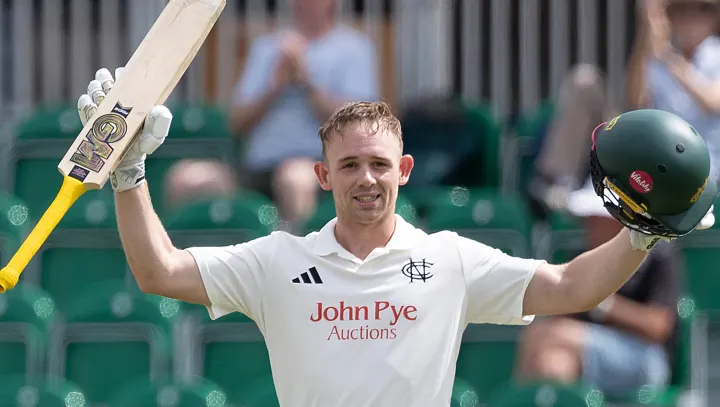 Haynes' 159 Helps Notts Pile Up The Runs Against Leics