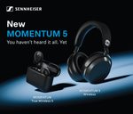 Sennheiser Launches MOMENTUM 5 Series in India: Flagship Sound Meets User-Replaceable Batteries