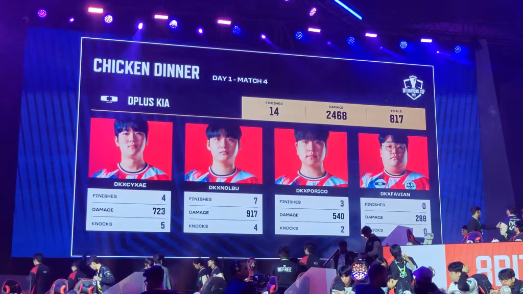 BMIC 2026 Match 4 Result: DK Wins the Erangel Chicken Dinner and Takes the Overall Lead