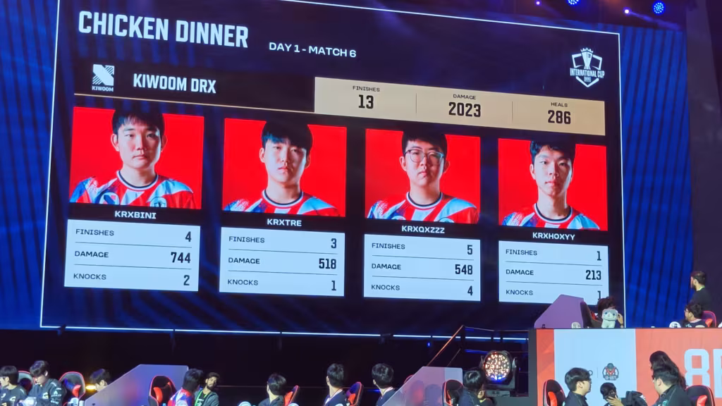 BMIC 2026 Day 1 Recap: Kiwoom DRX Ends Day One With a Miramar Chicken Dinner