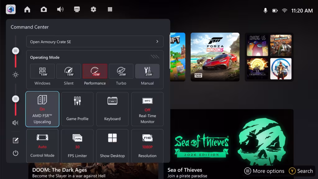 ASUS ROG Xbox Ally X and X20 Get AMD FSR 4.1 Preview Driver