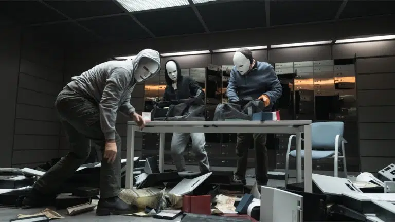 Collision Course on Netflix: A Madrid Bank Heist Spirals Into Deceit, Fear and Survival This October 30
