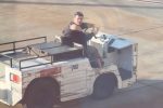 Delta Passenger Arrested After Airport Tug Joyride Ends With Crash