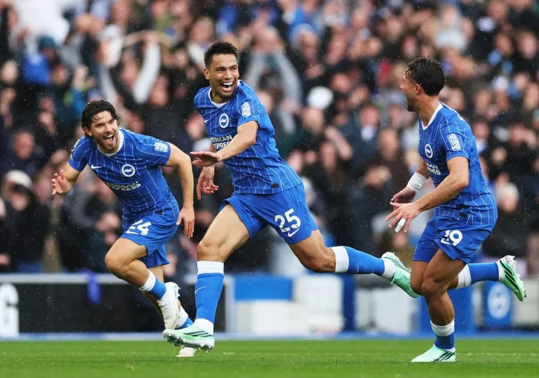 Gomez Brighton: Diego Gómez Scores a 51-Metre Goal in 5–0 Palace Rout