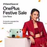 OnePlus 15R Drops to ₹59,999 and N6x to ₹17,499 as OnePlus Extends Diwali Festive Sale